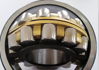 Rolamento de rolo esférico 22211 da dureza HRC58-62 de bronze, tamanho de aço 55*100*25 da gaiola