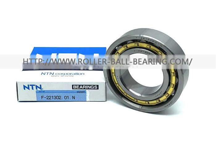 Rolamentos de rolo cilíndricos F-221302 de F-221302.01.N NTN F 221302 1 55x104x27 milímetro