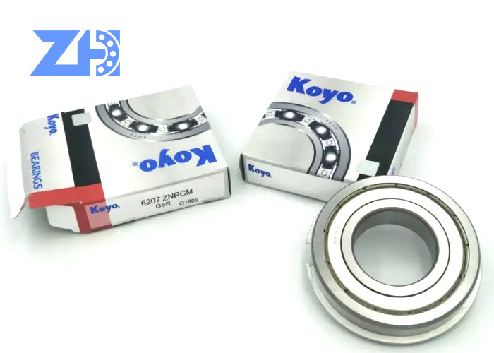 Rolamento de esferas da marca japonesa 6207 NR ZNR C3 Rolamento 6207NR 6207ZNR esfera profunda