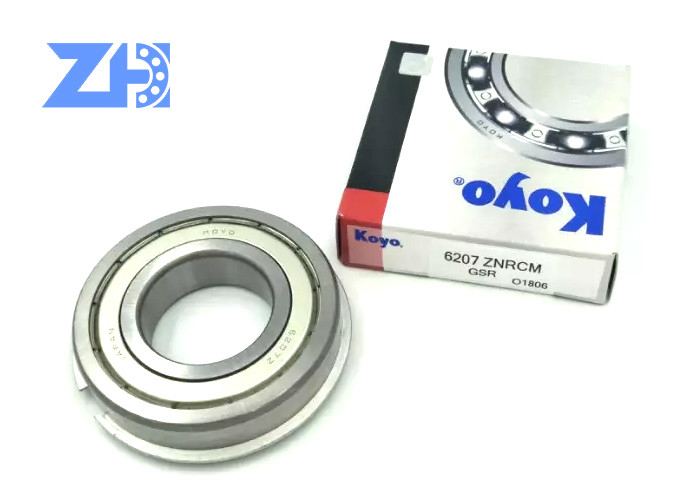 Rolamento de esferas da marca japonesa 6207 NR ZNR C3 Rolamento 6207NR 6207ZNR esfera profunda
