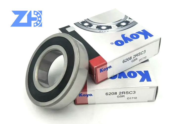 Rolamento de esferas de marca Rolamento rígido de esferas6208 2RS ZZ OPEN C3 roove rolamento de esferas