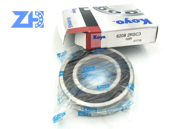 Rolamento de esferas de marca Rolamento rígido de esferas6208 2RS ZZ OPEN C3 roove rolamento de esferas