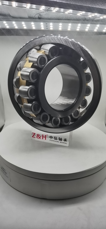 Gaiola de aço carimbada 100*215*73mm do rolamento de rolo da fileira do dobro 22320CA para a venda