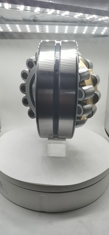 Gaiola de aço carimbada 100*215*73mm do rolamento de rolo da fileira do dobro 22320CA para a venda