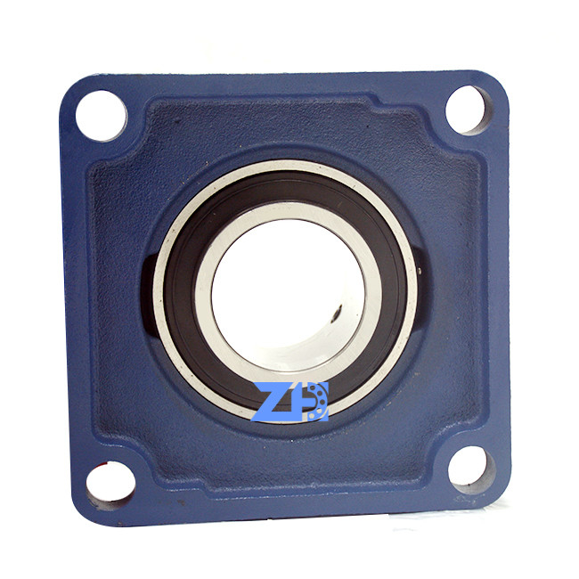 A alta velocidade de alta temperatura especial 60*1755*73.7mm do rolamento de esferas da flange do quadrado de FY60TF conforma-se ao padrão de ISO