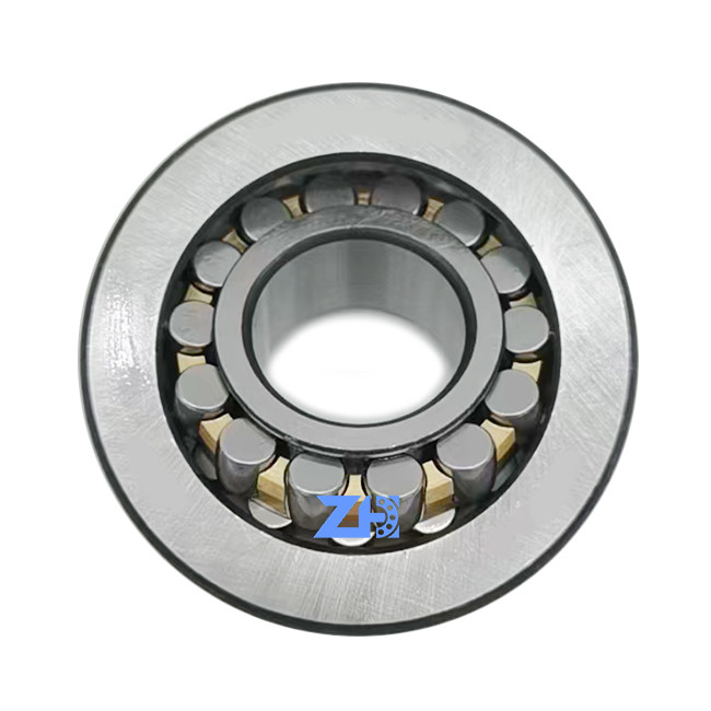 Bomba de óleo de bronze dealinhamento da gaiola do carregamento do rolo da fileira do dobro 22205CAX que carrega o baixo som 25×65×18 milímetro do desempenho estável