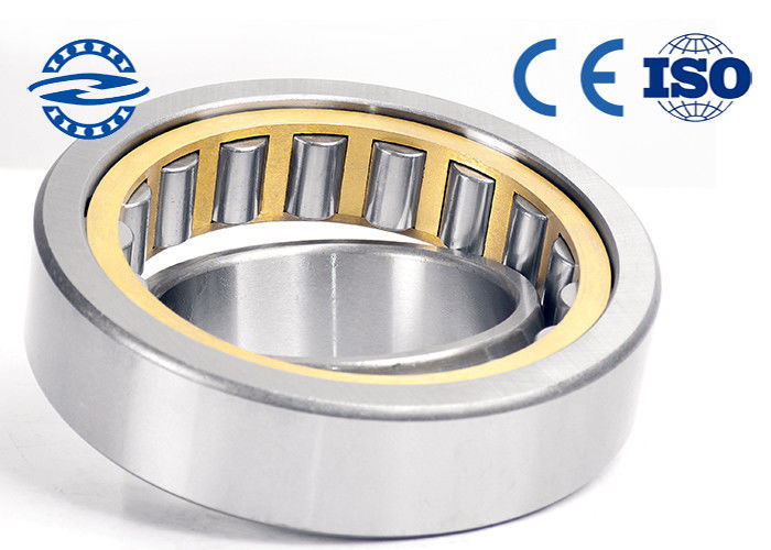 Aço cilíndrico GCR15 de rolamentos de rolo N214 da única fileira Chrome material para a maquinaria 70 * 125 * 24 milímetros
