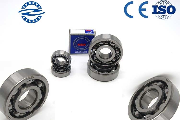 Rolamento de esferas profundo aberto de aço 6303 do sulco de Chrome da baixa vibração para o veículo 17*47*14MM