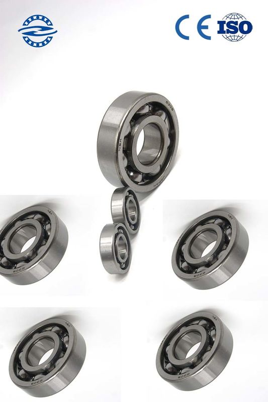 Rolamento de esferas profundo aberto de aço 6303 do sulco de Chrome da baixa vibração para o veículo 17*47*14MM