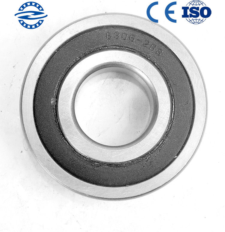Abra o rolamento de esferas profundo 6208 do sulco da única fileira do selo 6306 2RS 40 * 80 * 17mm