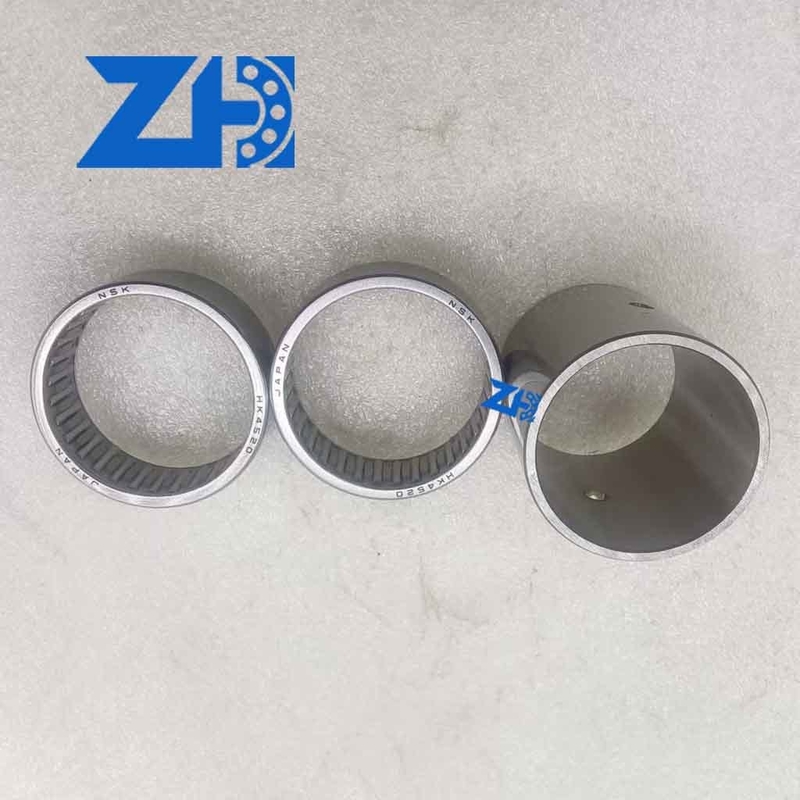 Rolamentos de rolos cilíndricos HK4520, suportes de eixos de engrenagens de transmissão, rolamentos de liberação da embreagem, rolamentos da caixa do fuso da máquina-ferramenta, eixos de acionamento da bomba hidráulica, rolamentos de suporte de rolos de máquinas têxteis