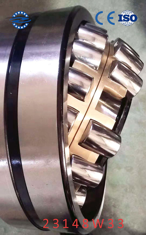 Rolamento de rolo esférico 23148 W33 da gaiola de bronze/tipo furado paralelo 240*400*128MM do MB