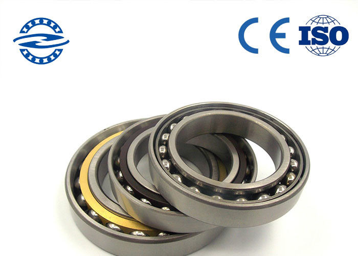 Rolamento de rolo P6 cilíndrico NU/GCR 15 de NJ 206 com a gaiola dobro do bronze do aço de Chrome da fileira