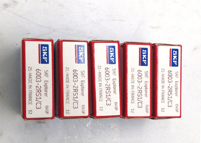 Rolamento de esferas profundo 6207ZZ do sulco de SKF NSK NTN 6207-2RS PARA Excavadora 06000-06207