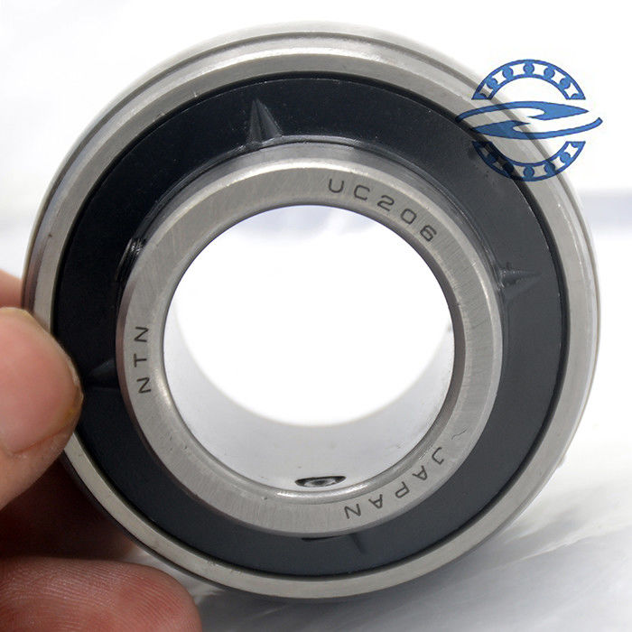 Tamanho 25*52*34.1MM dos rolamentos de esferas da inserção de UC205 UC206 UC207 UC208