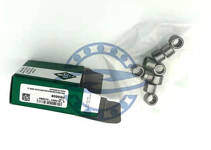 Os rolamentos de rolo tirados HK0608 da agulha do copo fazem sob medida o peso 0.002KG de 6x10x8 milímetro