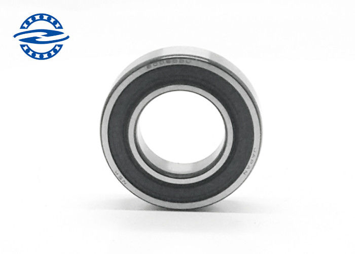Rolamento de esferas profundo de carregamento de aço do sulco de Chrome 6005 2RS tamanho 25*47*12MM