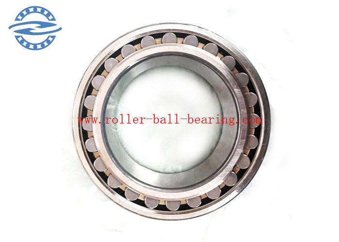 Rolamento de rolo dobro esférico de bronze Size100*180*60.3MM da fileira da longa vida 23220CA/W33 da gaiola