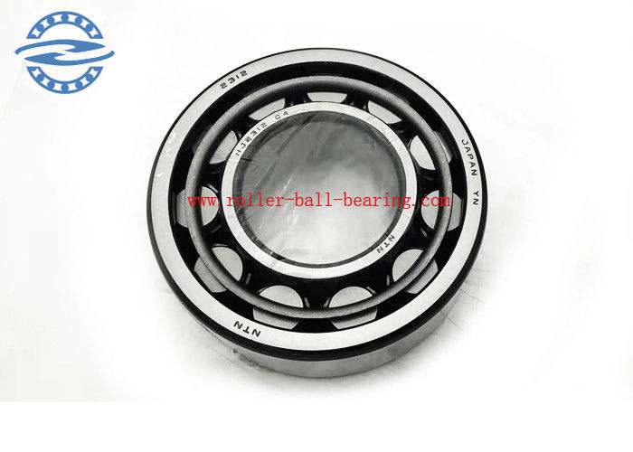 Tamanho cilíndrico 60*130*46mm do tipo do rolamento de rolo NJ2312 da gaiola de cobre ZH