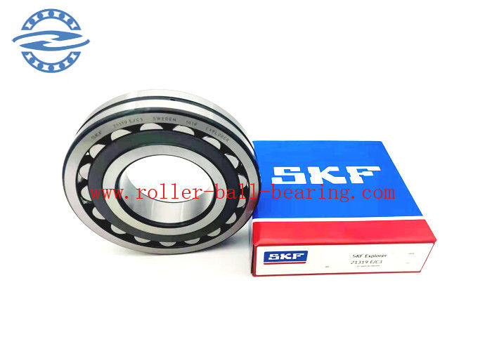 Tamanho CCW33C3 90*200*45mm esférico de aço inoxidável do rolamento de rolo 21319 da fileira dobro