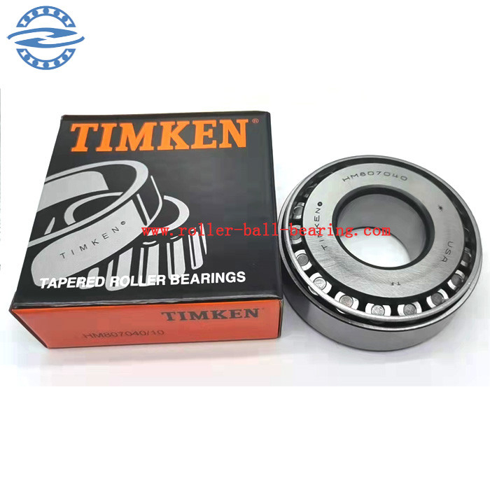 Tamanho 44.45*104.78*36.51MM HM807040/807010 807040 807010 do OEM HM807040/10 do rolamento de rolo do atarraxamento Gcr15