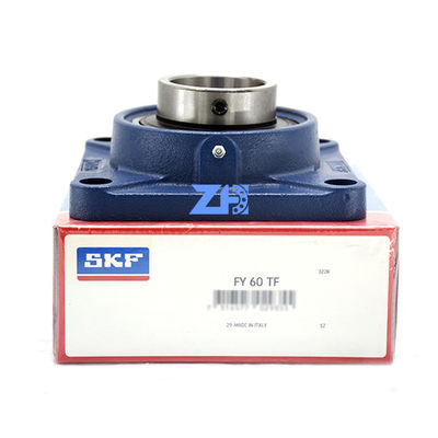 Rolamentos esféricos do bloco de descanso da flange do rolamento de esferas do descanso de FY60TF