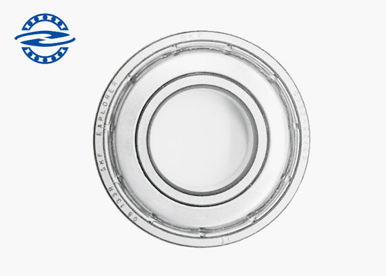 Fileira profunda do rolamento de esferas do sulco de 6002 ZZ única para o tamanho 15*32*9 milímetro dos motores